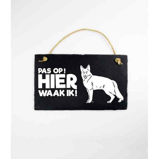 Leisteen Dieren - Herder / Spreuktegel