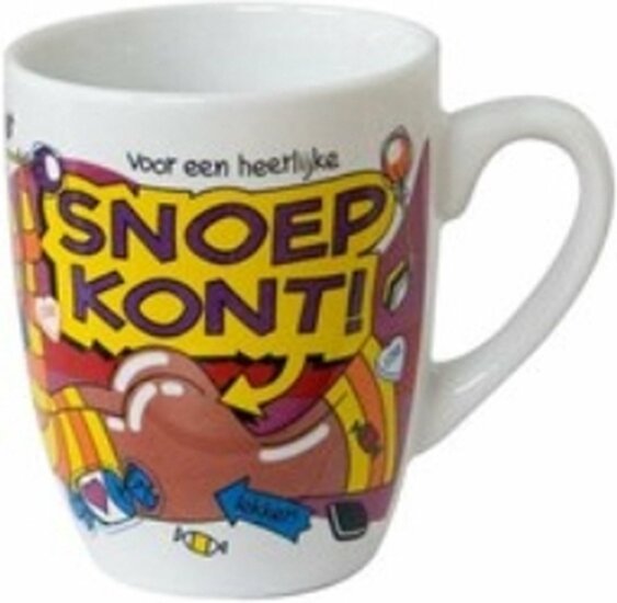 Cartoonmok / Beker  Snoepkont