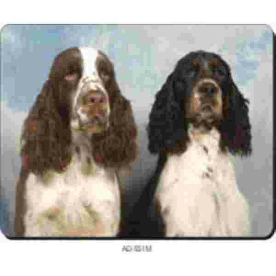 2 Springer Spaniels Muismat