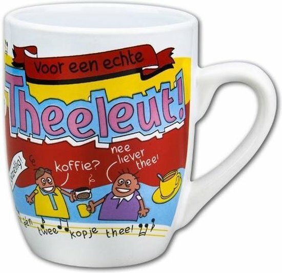 Cartoonmok / Beker Theeleut