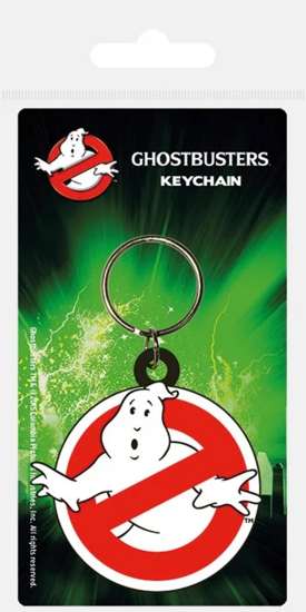 GHOSTBUSTERS- Rubber Keychain - Logo