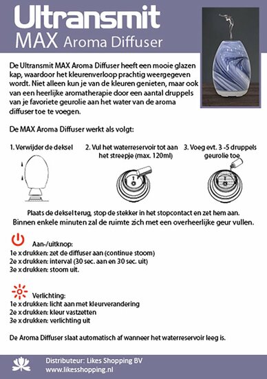 Ultransmit Aroma Diffuser - Max