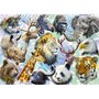 Animal Heads Puzzel 500 stukjes