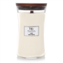 Woodwick Linen Large Candle